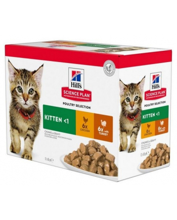 HILL'S Feline Kitten Multipack Classic 12x85g
