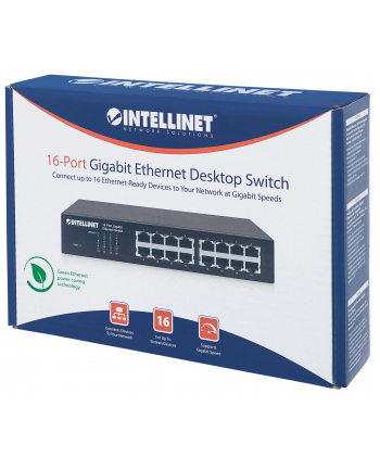 INTELLINET GIGA SWITCH 16X 10/100/1000 RJ45 561068