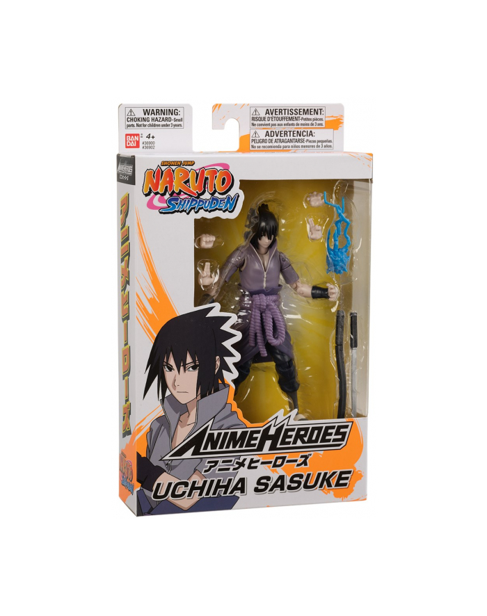 Figurka kolekcjonerska BANDAI ANIME HEROES NARUTO -UCHIHA SASUKE główny