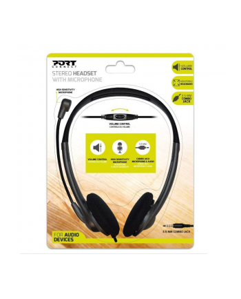 Słuchawki z mikrofonem Port Designs 901603