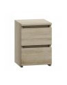 top e shop M2 MALWA STOLIK NOCNY 2 SZUFLADY SONOMA - nr 4