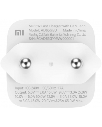 Xiaomi Mi 65W Fast Charger