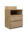 top e shop M1 MALWA STOLIK NOCNY 2 SZUFLADY 1 PÓŁKA ARTISAN - nr 8
