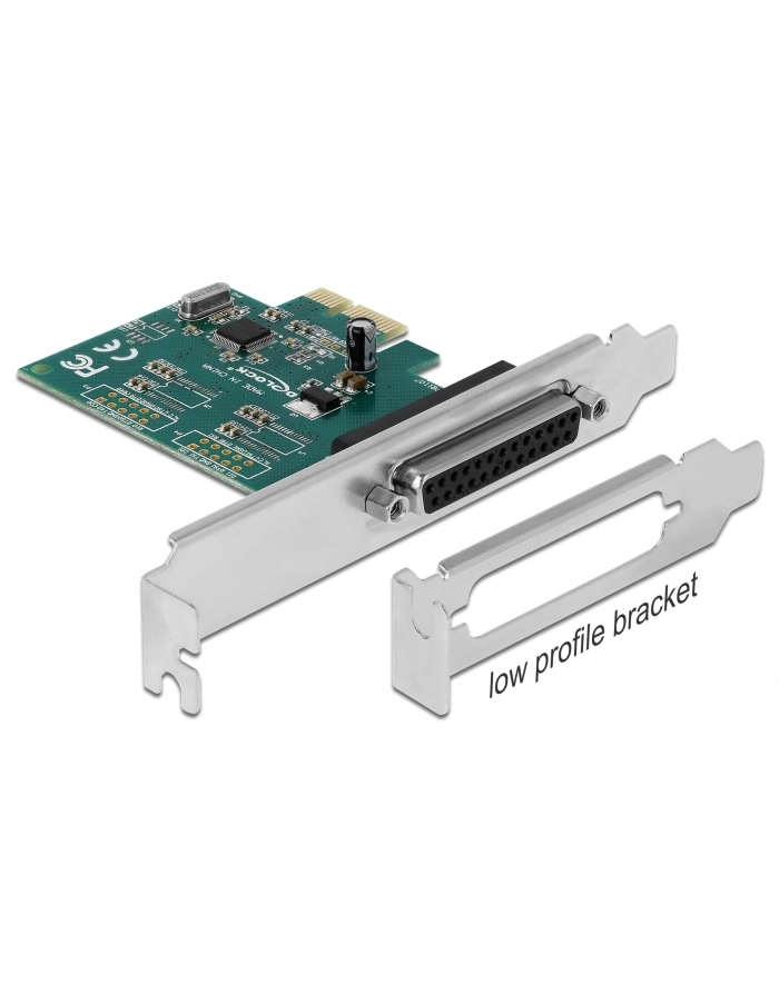DeLOCK PCI Express card 1 x IEEE1284 parallel, adapters główny