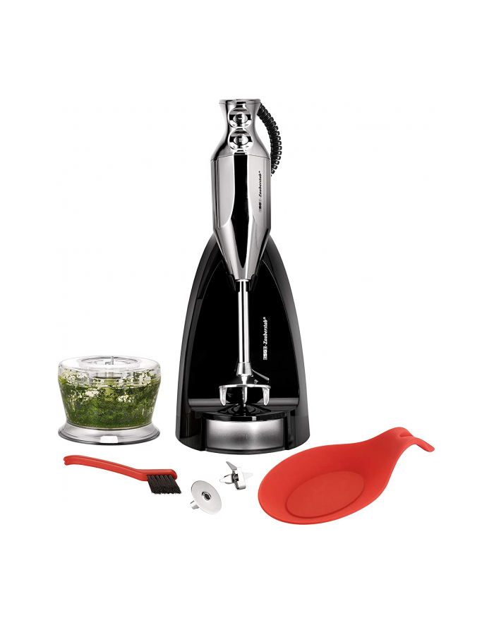 unold ESGE-Zauberstab M 200 chrome, hand blender with durable AC motor, 23 cm immersion depth, 200 W and up to 17,000 rpm, 90580 główny