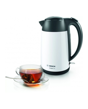 Bosch DesignLine TWK3P421, kettle (white / black, 1.7 liters)
