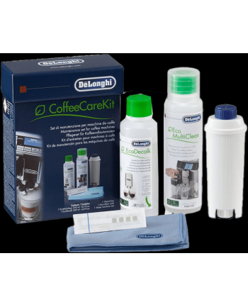 DeLonghi care set for fully automatic coffee machines DLSC306, descaler (incl. Filter)