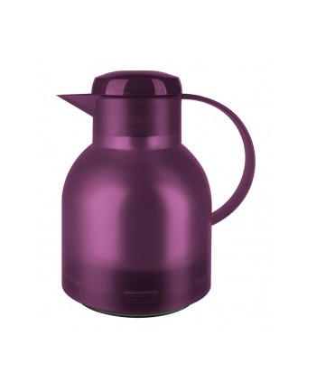 Emsa Samba vacuum jug Quick Press purple 1.0L