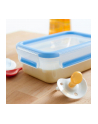 Emsa Clip ' Close food storage container (transparent / blue, 2.3 liters, large format) - nr 4
