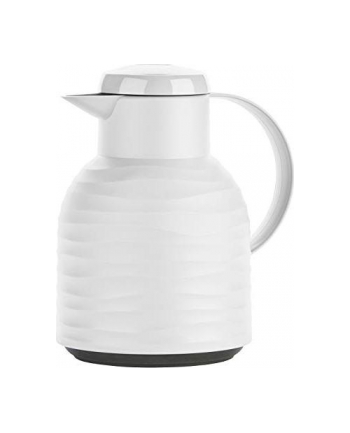 Emsa Samba vacuum jug Quick Press white 1.0L