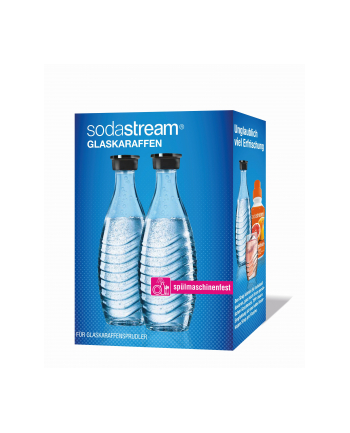 Sodastream glass carafe duo pack