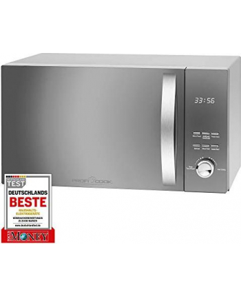 Proficook microwave PC-MWG 1176 H 800 W silver with grill