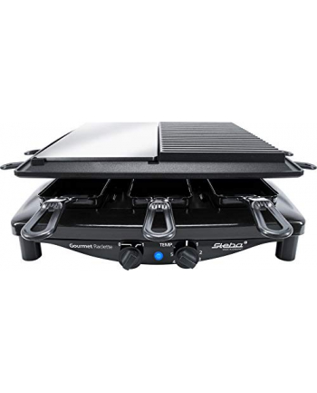 Steba Raclette Black Stell RC 8 with grill plate