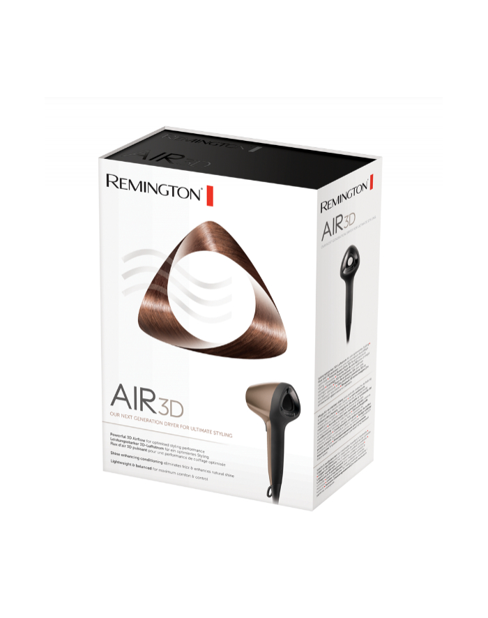 Remington Hair Dryer D7777 Air3D główny