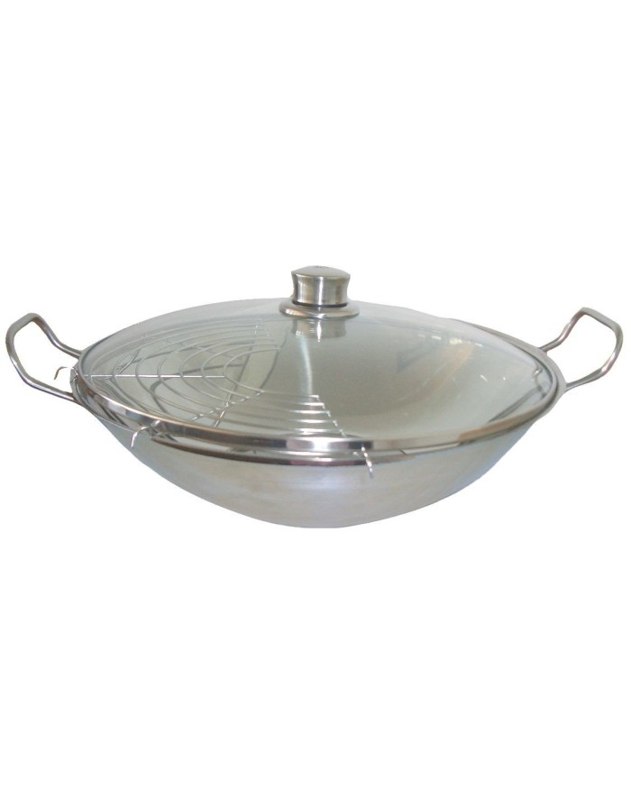 Bosch wok set 3 pieces HEZ390090 silver główny