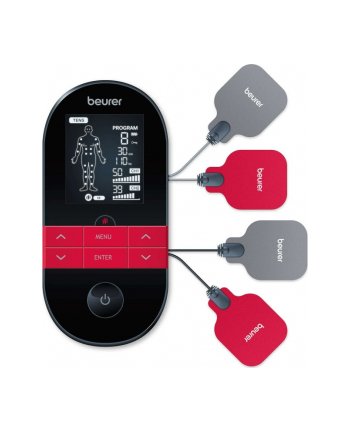 Beurer Digital TENS / EMS EM 59 Heat, massager (black / red)