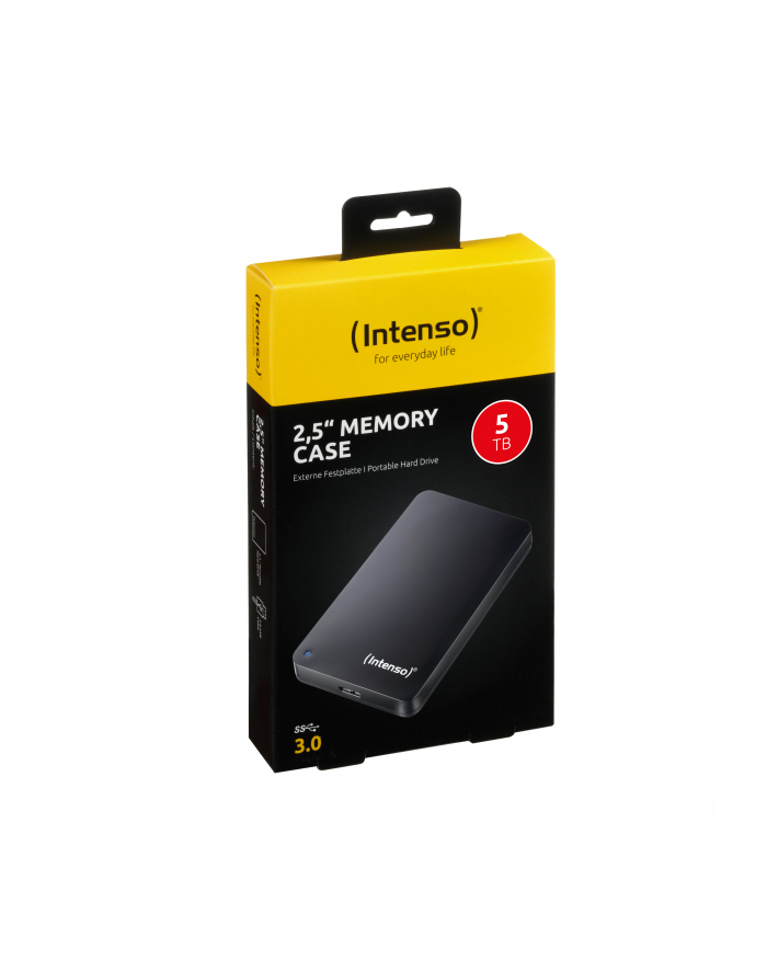 Intenso 2.5 ''Memory Case 5 TB, external hard drive (black, external, Micro-USB-B 3.2 Gen 1 (5 Gbit / s)) główny