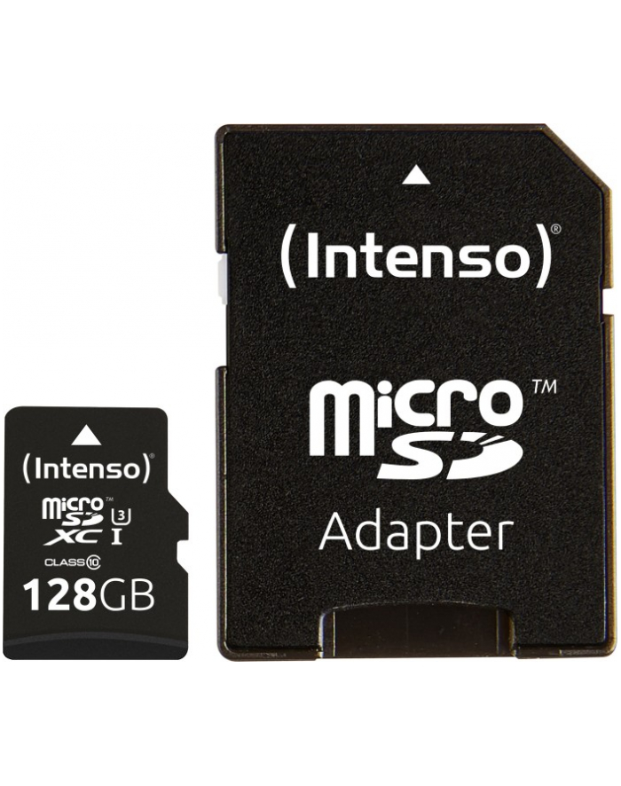 Intenso UHS-I Professional 128 GB microSDXC, memory card (black, Class 10) główny
