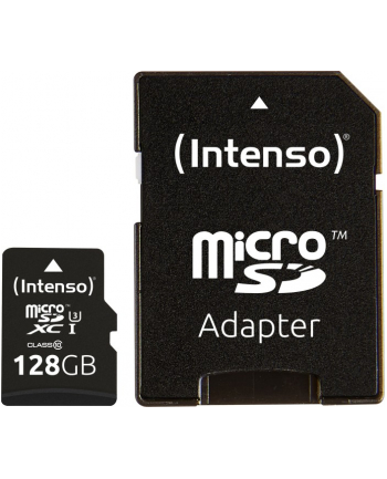 Intenso UHS-I Professional 128 GB microSDXC, memory card (black, Class 10)