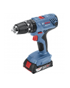 bosch powertools Bosch cordless hammer drill GSB 18V-21 Professional, 18Volt (blue / black, L-BOXX, 2x Li-Ion battery 2.0Ah) - nr 4