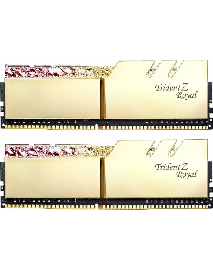 G.Skill DDR4 - 16 GB -3600 - CL - 14 - Dual Kit, Trident Z Royal (gold, F4-3600C14D-16GTRGB) główny