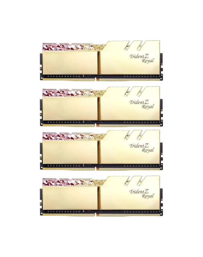 G.Skill DDR4 - 32GB -3600 - CL - 16 - Quad Kit, Trident Z Royal (gold, F4-3600C16Q-32GTRGC) główny