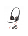 Plantronics Blackwire 3220 duo, headset (black, USB, stereo) - nr 1