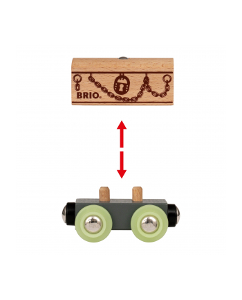 BRIO ghost train Glow in the Dark 63398600 nr 2