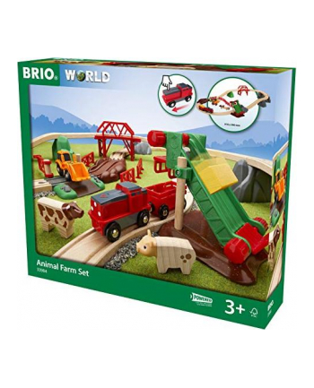 BRIO Large BRIO Railway Farm Set 63398400