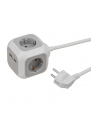 Brennenstuhl 4-way socket cube + USB - nr 11