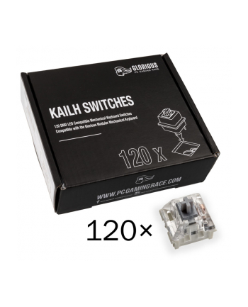 Glorious PC Gaming Race Kailh Speed Silver Switches (120 Stück) nr 2