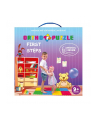 Polesie 62319 Mata do masażu ortopedyczna modułowa ORTHO PUZZLE Kamyczki morskie - nr 1