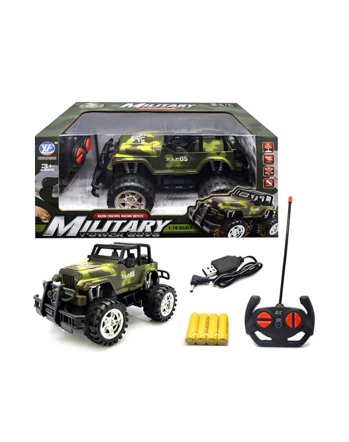 Jeep wojskowy RC z ładowarką 111124 ASKATO główny