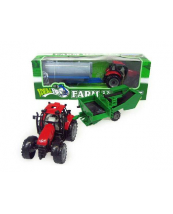 Traktor z przyczepą 34cm w pudełku 4466 HIPO