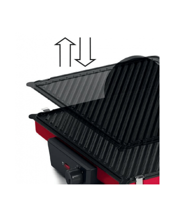 Bosch contact grill TCG4104 (red / anthracite, 2,000 watts)