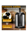 Clatronic beer dispenser BZ 3740 silver / black - for 5L kegs - nr 15