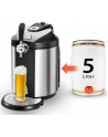 Clatronic beer dispenser BZ 3740 silver / black - for 5L kegs - nr 7