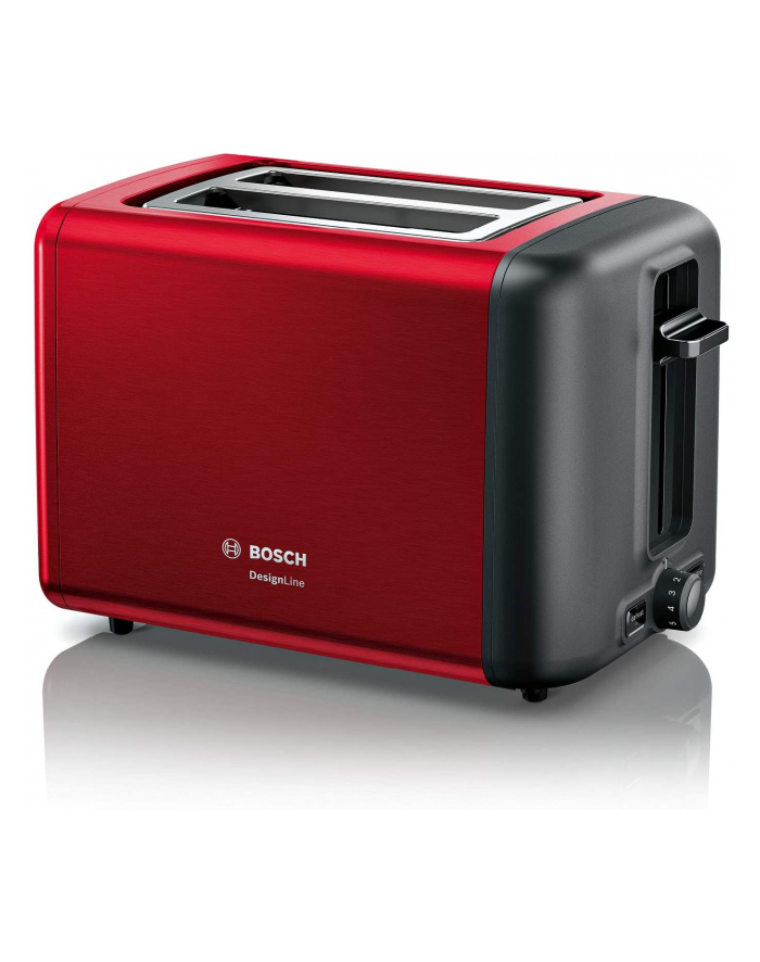 Bosch Compact Toaster Design Line TAT3P424DE (red / black) główny