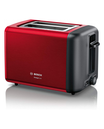 Bosch Compact Toaster Design Line TAT3P424DE (red / black)
