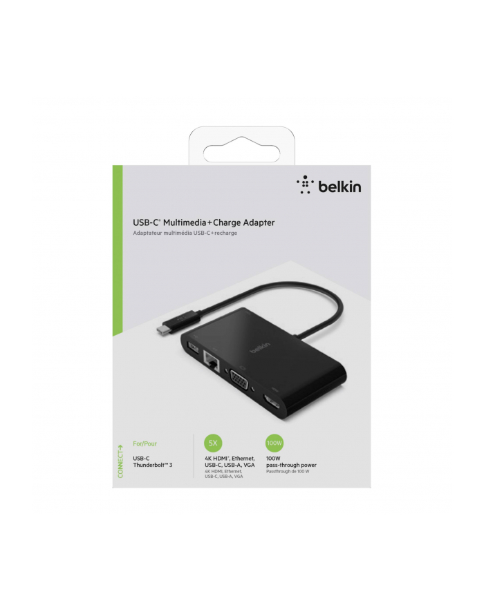 belkin USB-C Mutimedia +Charge Adapter główny