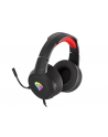 natec Słuchawki dla graczy Genesis Neon 200 z mikrofonem podświetlenie RGB Czarno-czerwone - nr 11