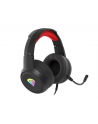 natec Słuchawki dla graczy Genesis Neon 200 z mikrofonem podświetlenie RGB Czarno-czerwone - nr 5