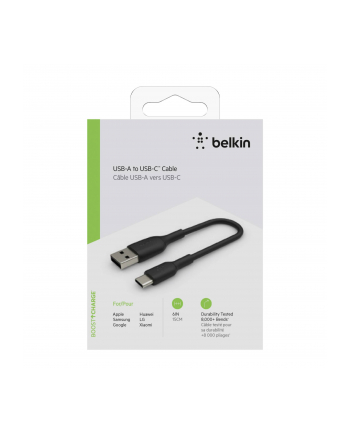 belkin Kabel PVC C-A 15 cm czarny