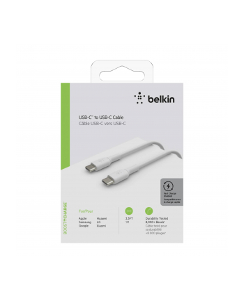 belkin Kabel PVC C-C 2.0 1m biały