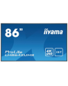 iiyama Monitor wielkoformatowy 85.6 cali LH8642UHS-B1 4K,18/7,SDM,IPS,LAN,PION,500cd/m2,OS8.0 - nr 53