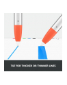 Logitech Crayon, stylus (silver / orange, for all iPads released from 2018) - nr 24