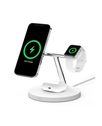 belkin MagSafe 3-1 Wireless Charger White