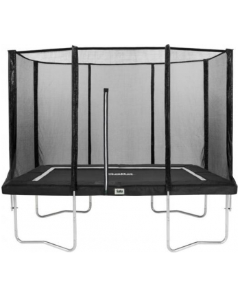 Salta trampoline combo, fitness machine (black, rectangular, 153 x 214 cm)