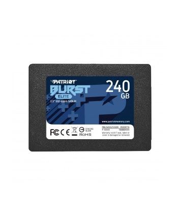 patriot SSD 240GB Burst Elite 450/320MB/s SATA III 2.5