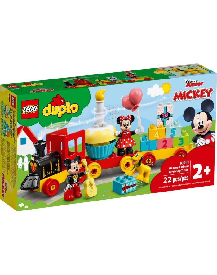 LEGO 10941 DUPLO Urodzinowy pociąg myszek Miki i Minnie p4 główny